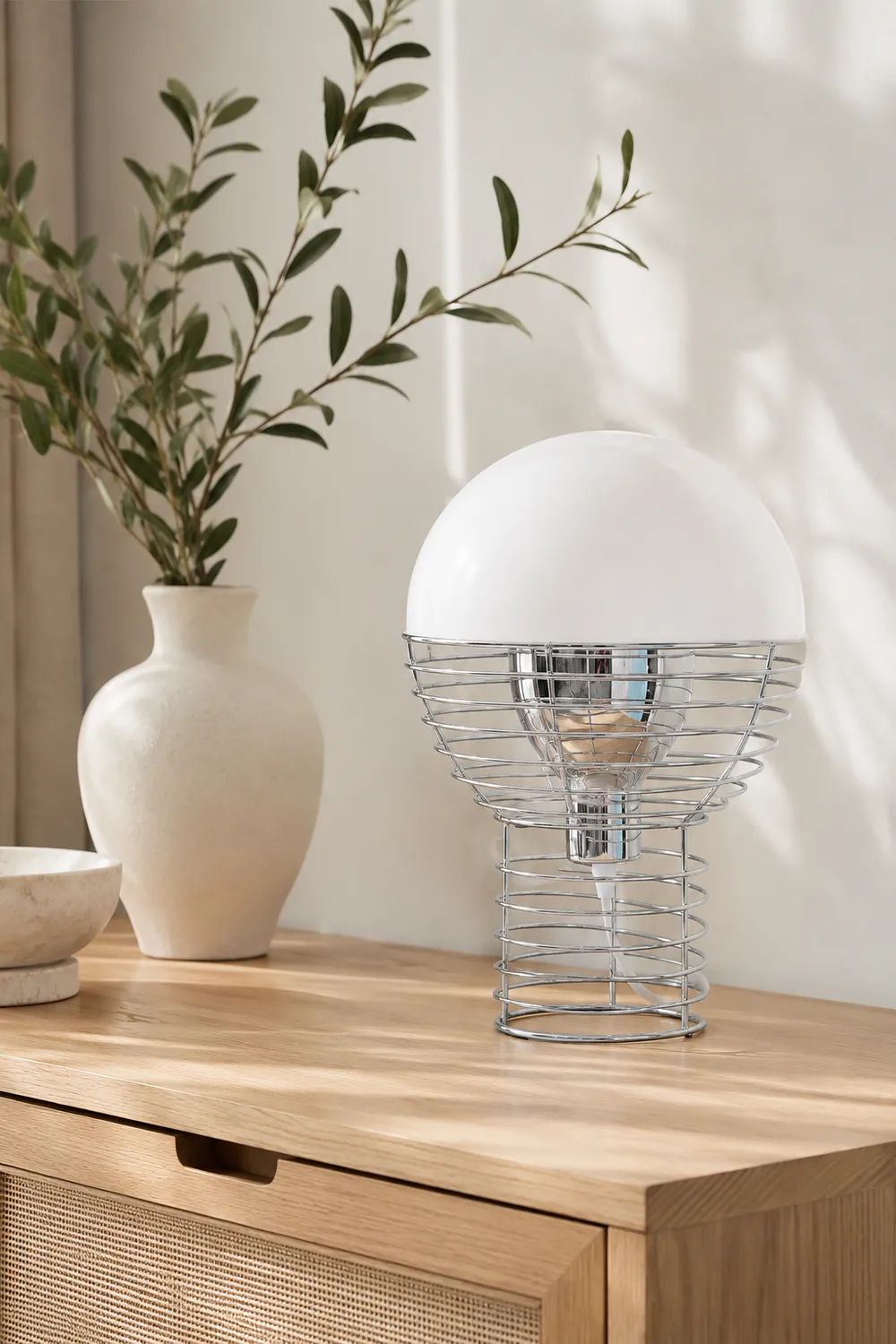 Wire Table Lamp - Lumpaz