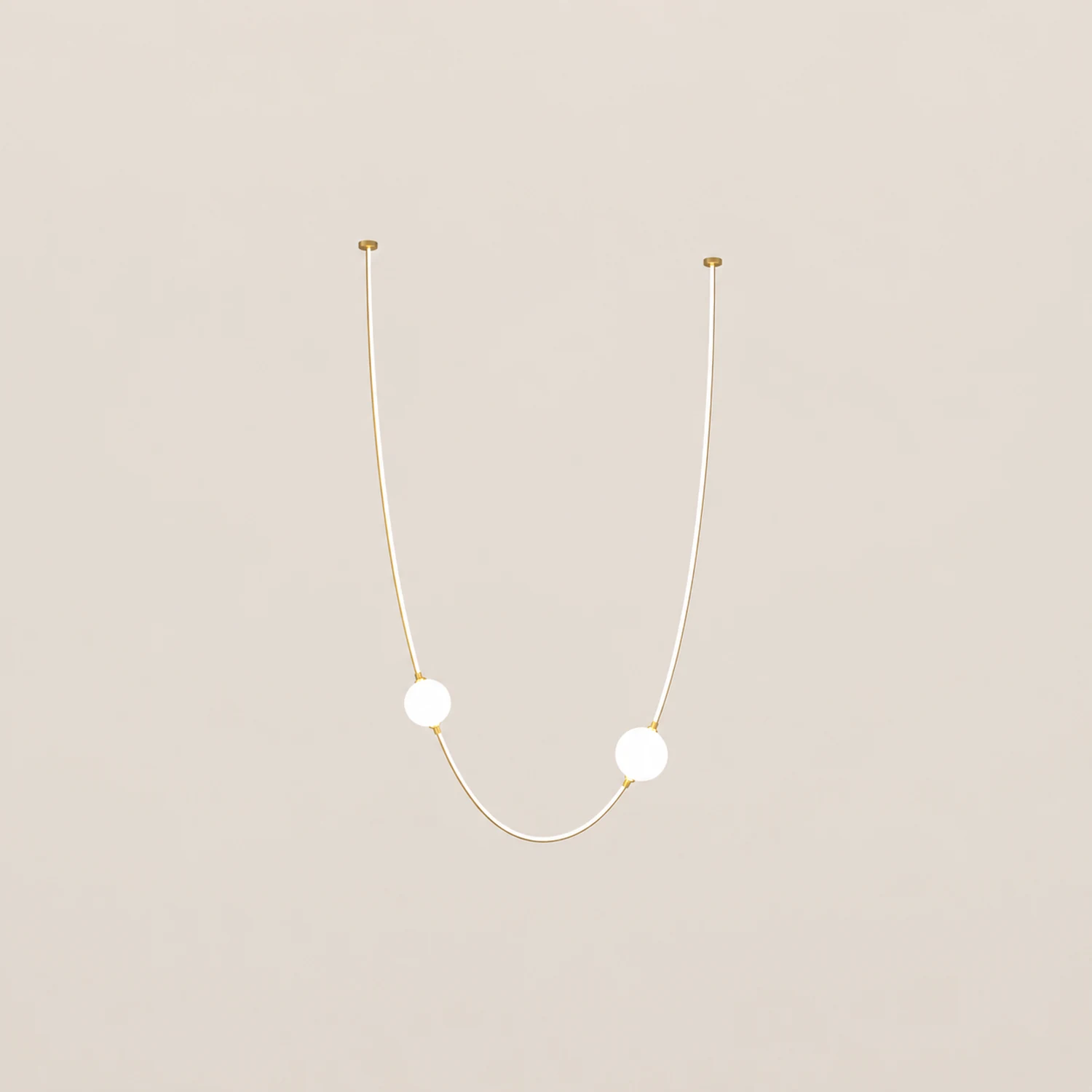 Linea Curva Chandelier - Lumpaz