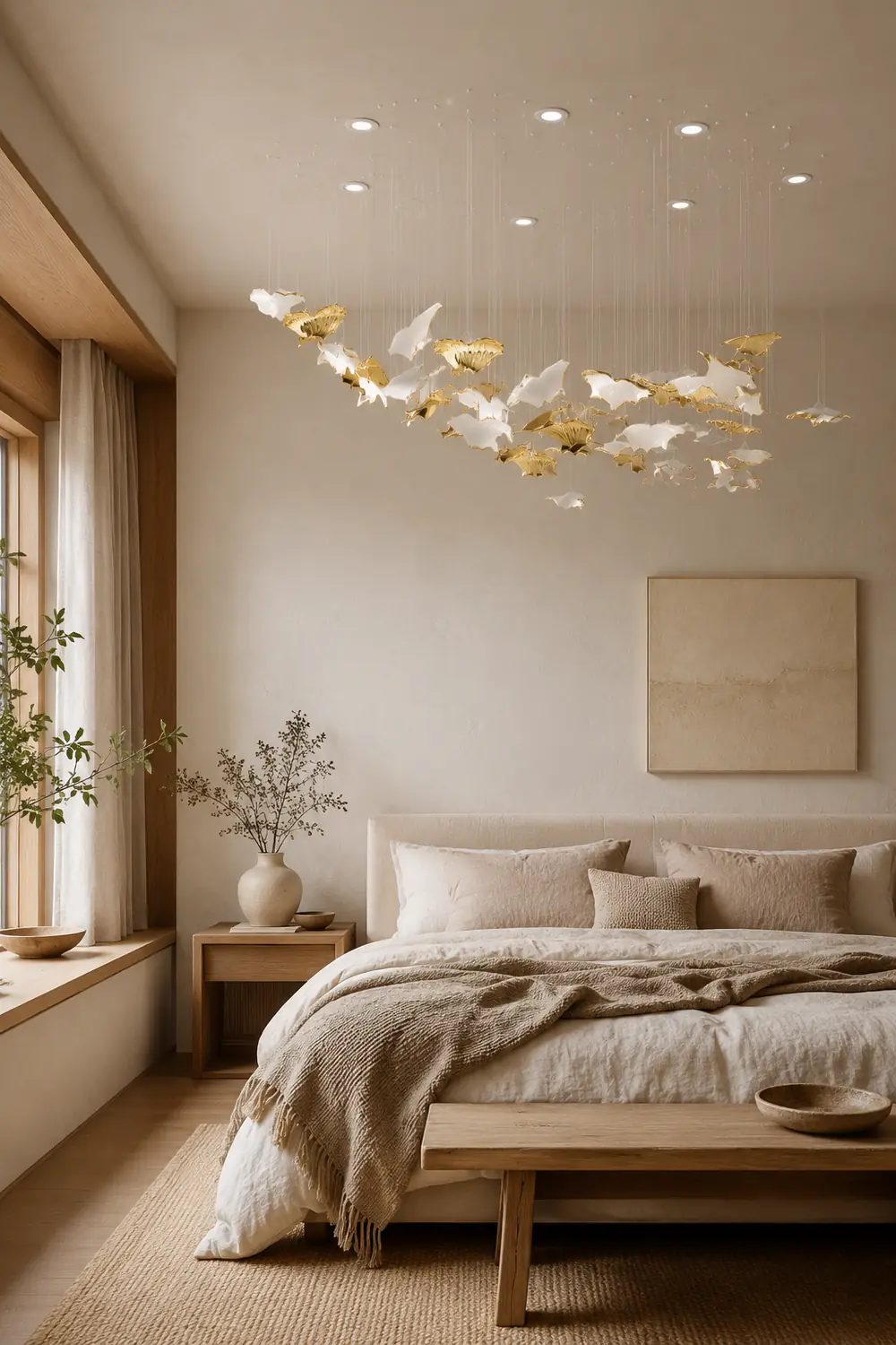 Ginkgo Tree Chandelier - Lumpaz