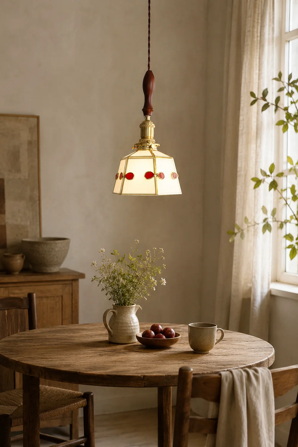 Stained Glass Pendant Lamp - Lumpaz