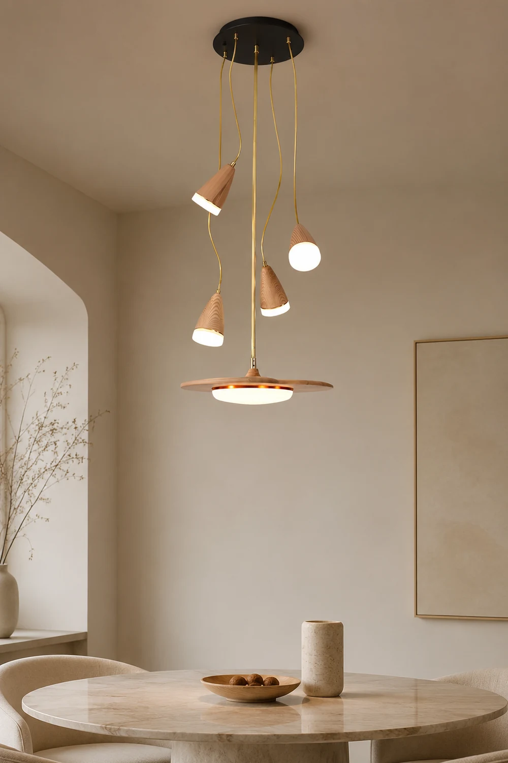 Calder Blossom Chandelier - Lumpaz