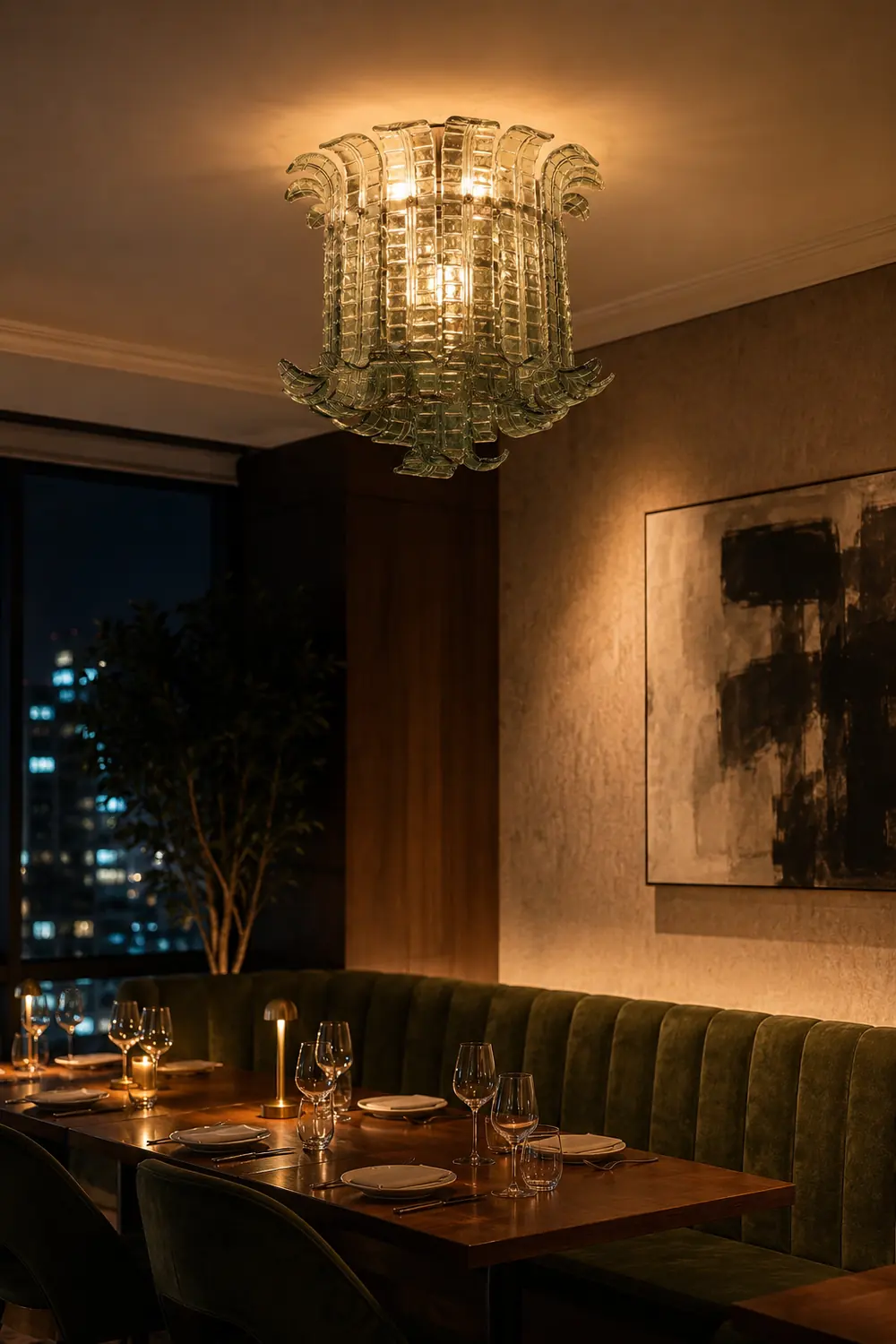 Valeria Murano Glass Ceiling Lamp - Lumpaz
