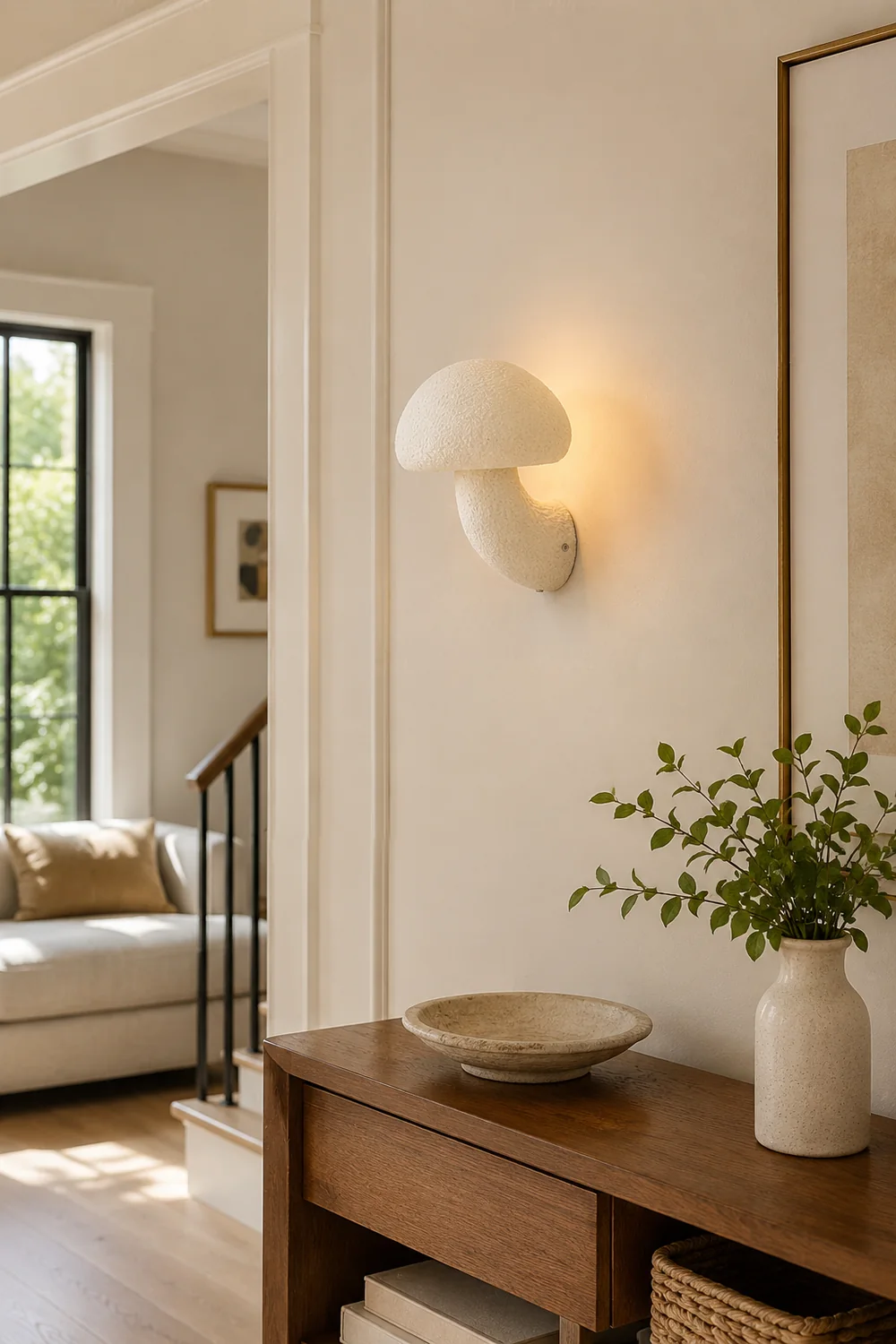 Mushroom Resin Wall Lamp - Lumpaz
