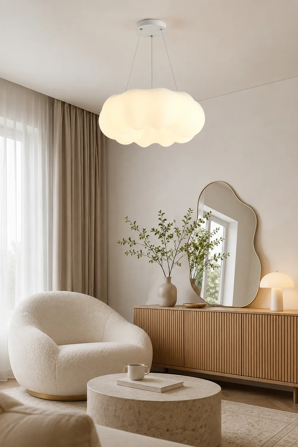 Cloud Kumo Pendant Light - Lumpaz