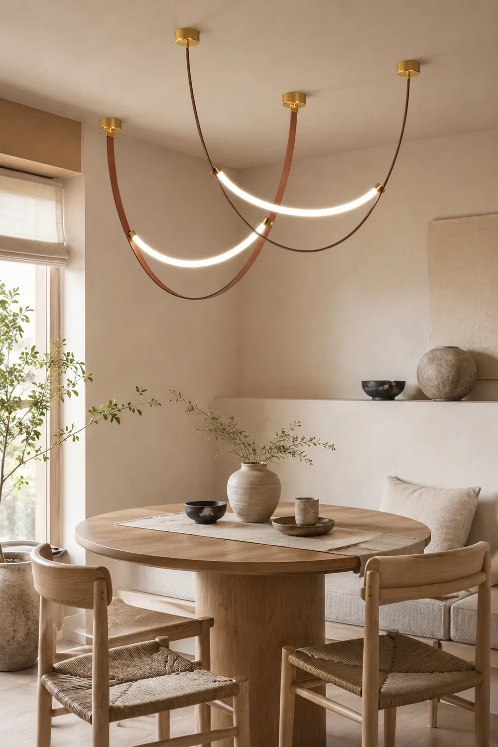 Leather Pendant Light - Lumpaz