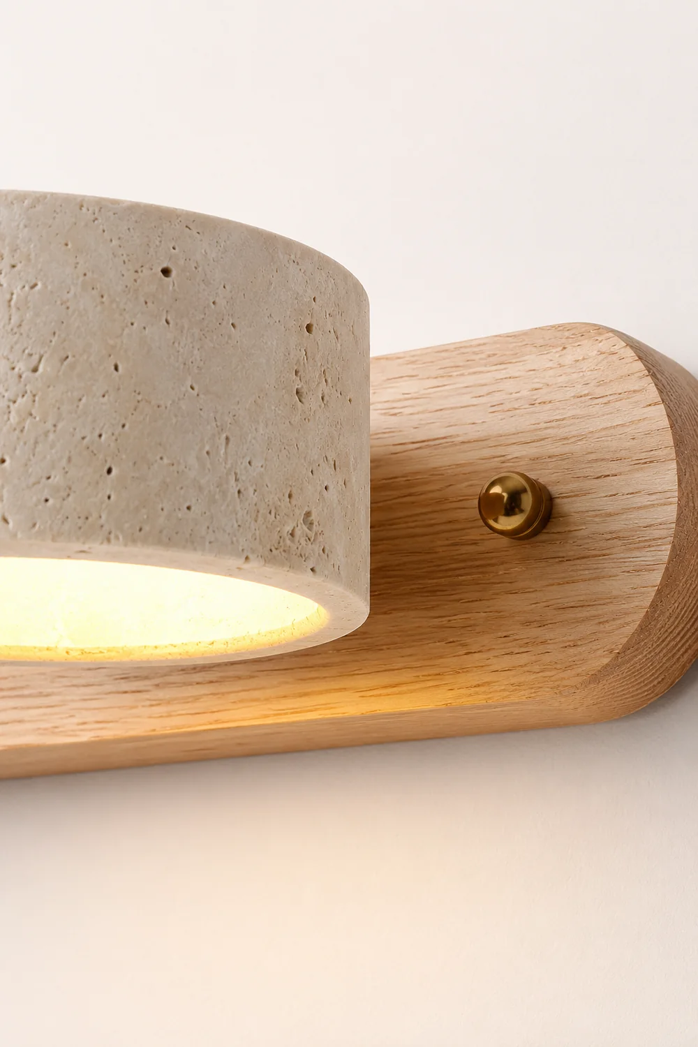 Travertine Duo Wall Light - Lumpaz