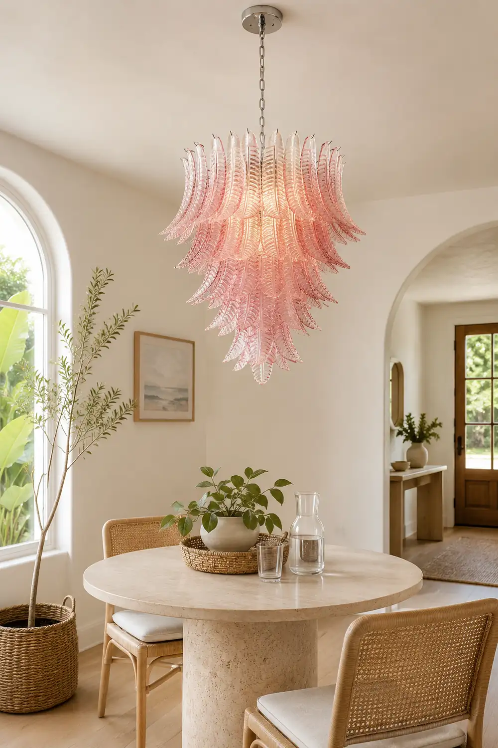 Rosalind Murano Chandelier - Lumpaz