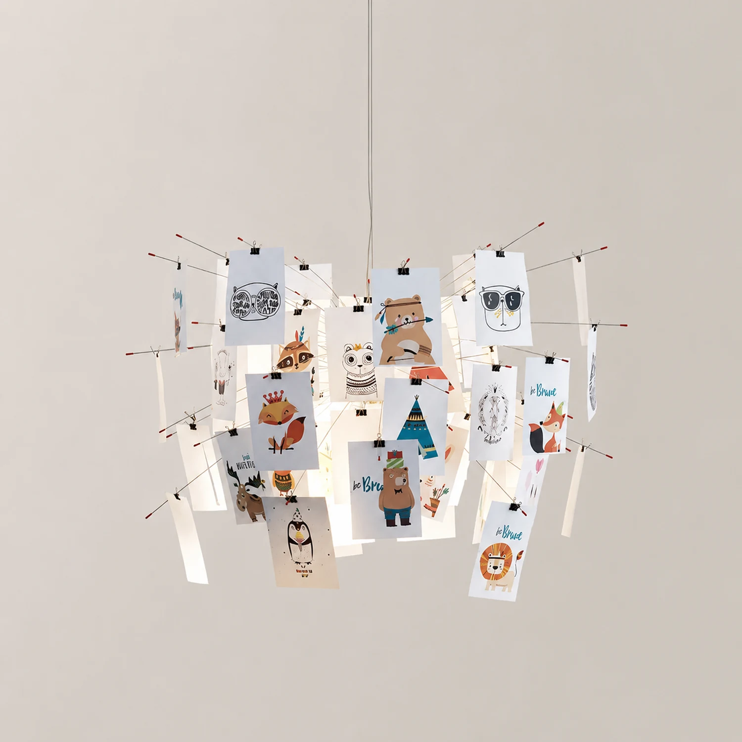Paper Chandelier - Lumpaz