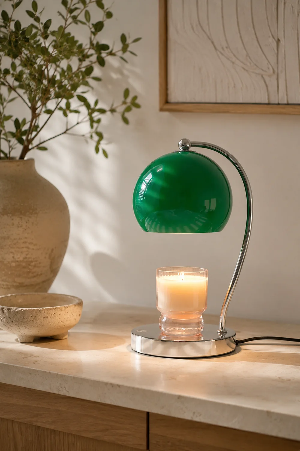 Grfit Candle Table Lamp - Lumpaz