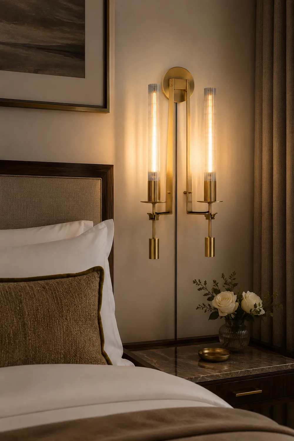 French Classicism Plug-in Wall Lamp - Lumpaz