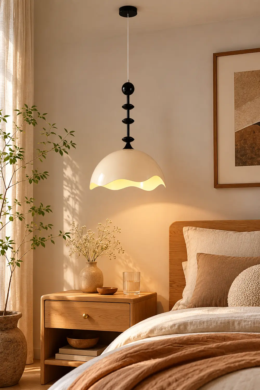 Wave Crest Pendant Lamp - Lumpaz