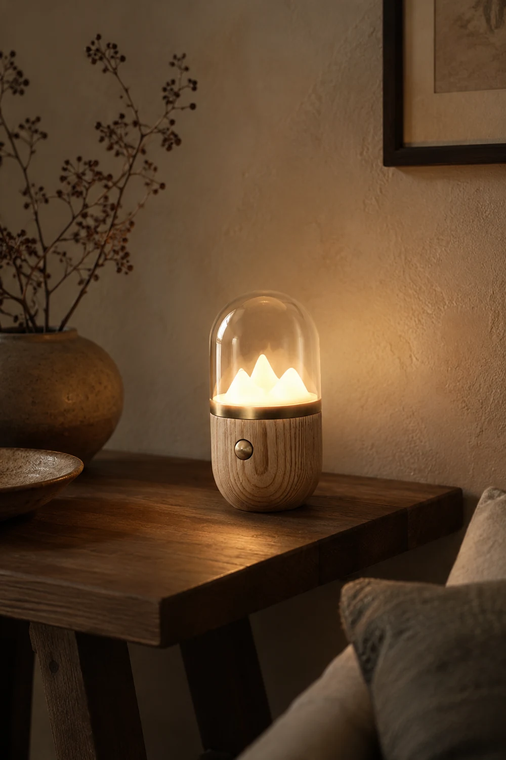 Mountain Peak Night Table Lamp - Lumpaz