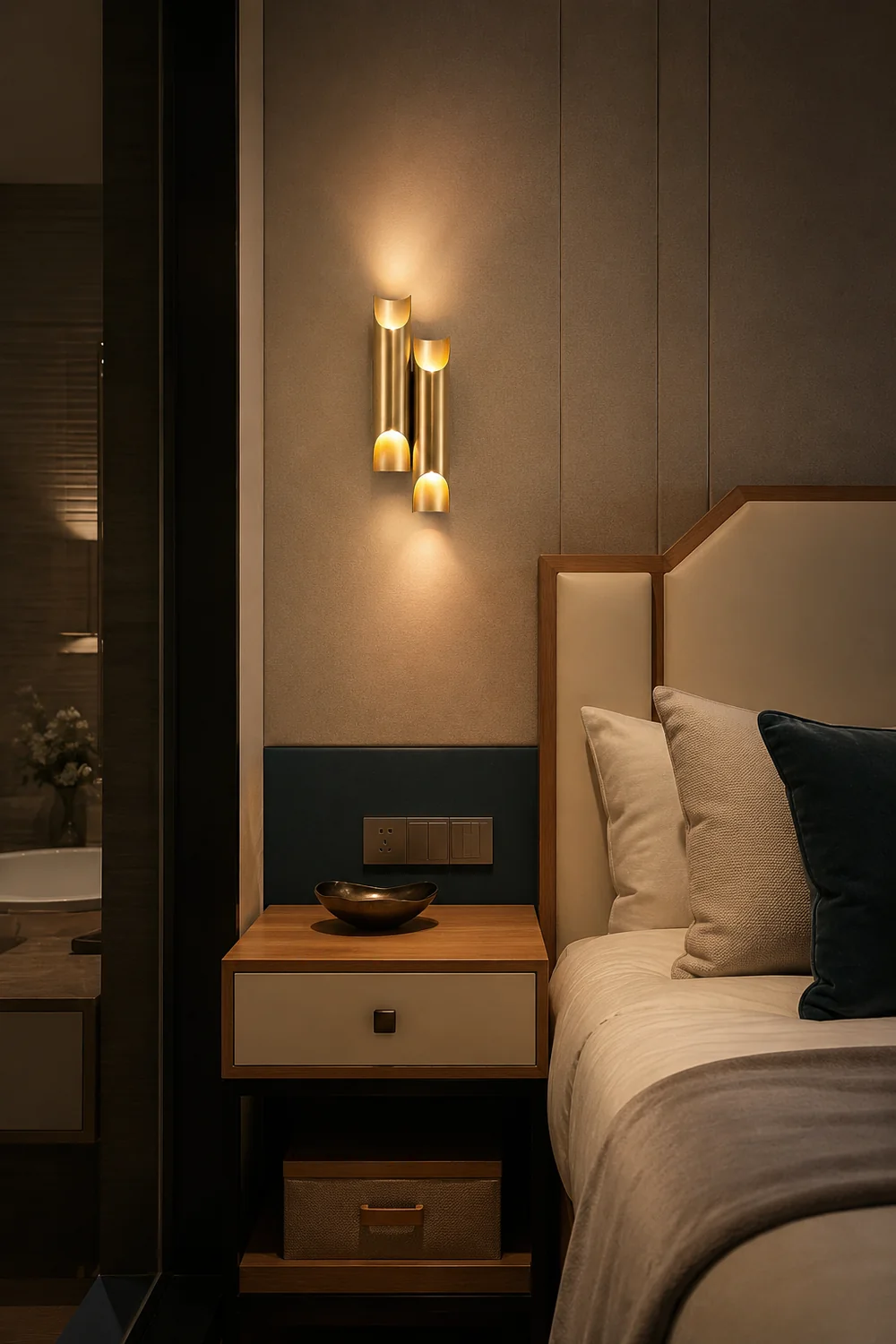 Callahan Brass Wall Lamp - Lumpaz