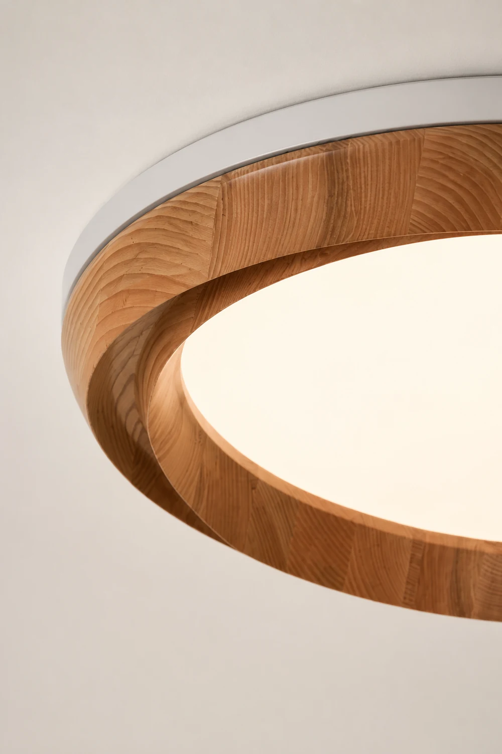 Ripple Wood Ceiling Light - Lumpaz