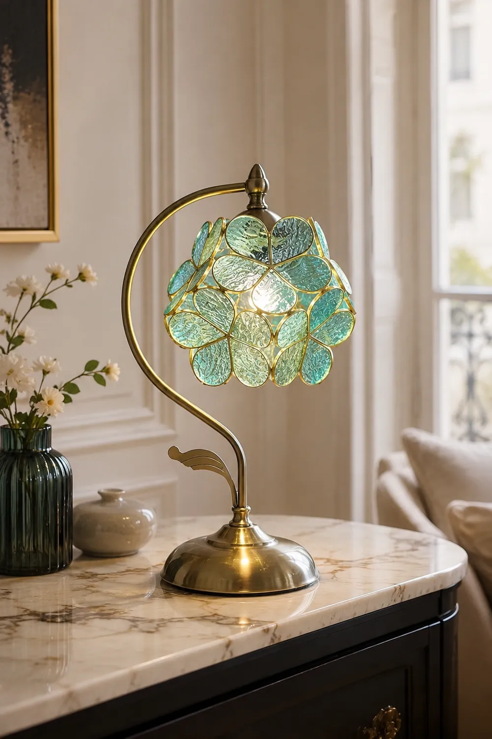 Aurelia Leaf Table Lamp - Lumpaz