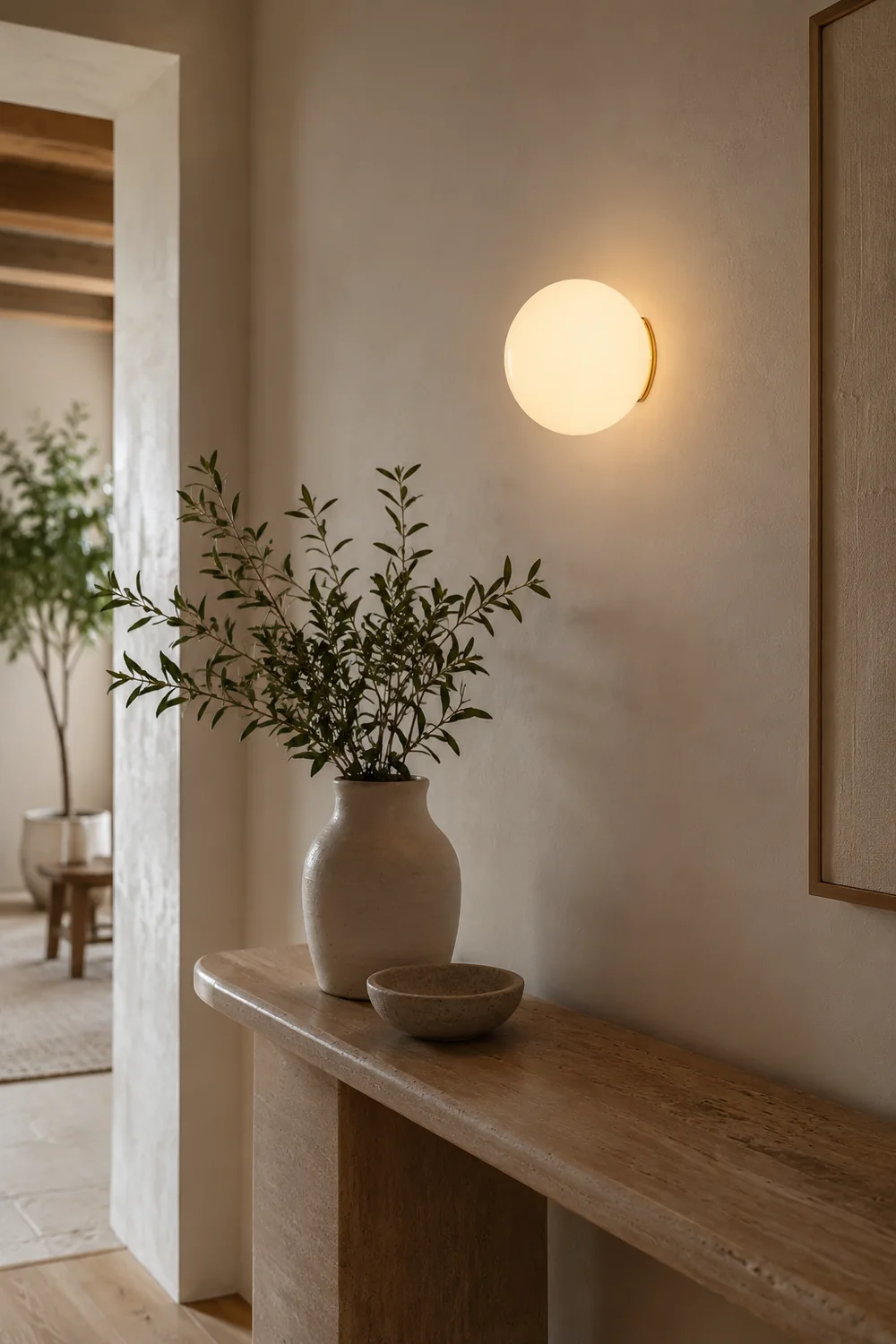 Glass Mini Orb Wall Lamp - Lumpaz