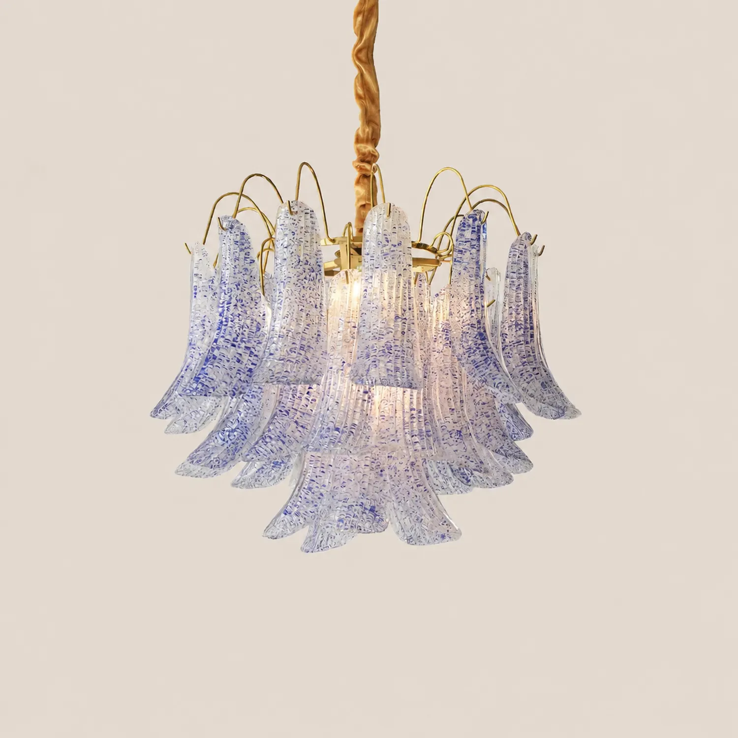 Mazzega Murano Glass Chandelier - Lumpaz