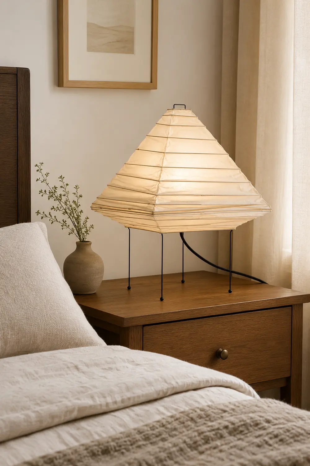 Kiyoshi Akari Paper Table Lamp - Lumpaz