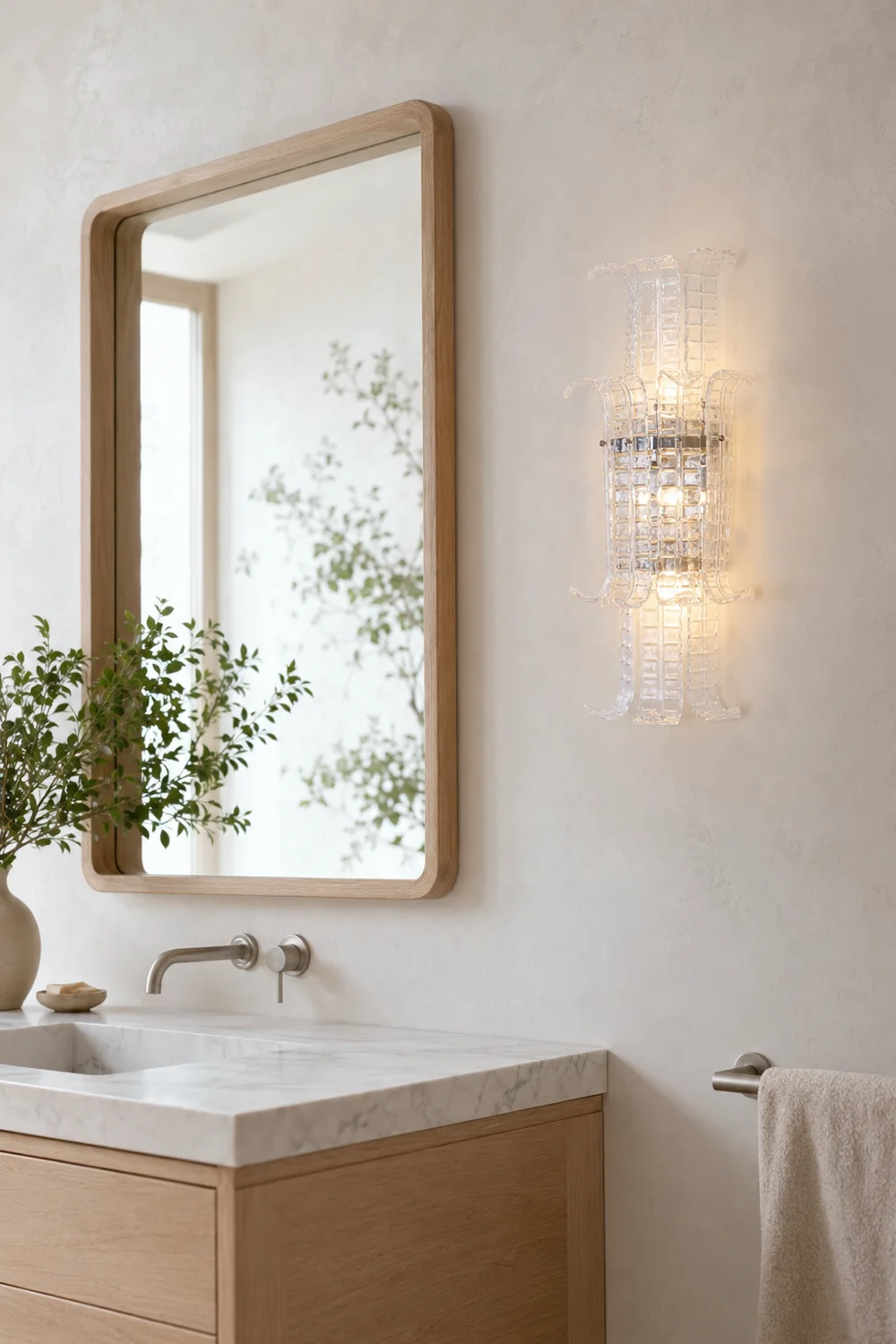 Aveline Murano Glass Wall Sconce - Lumpaz