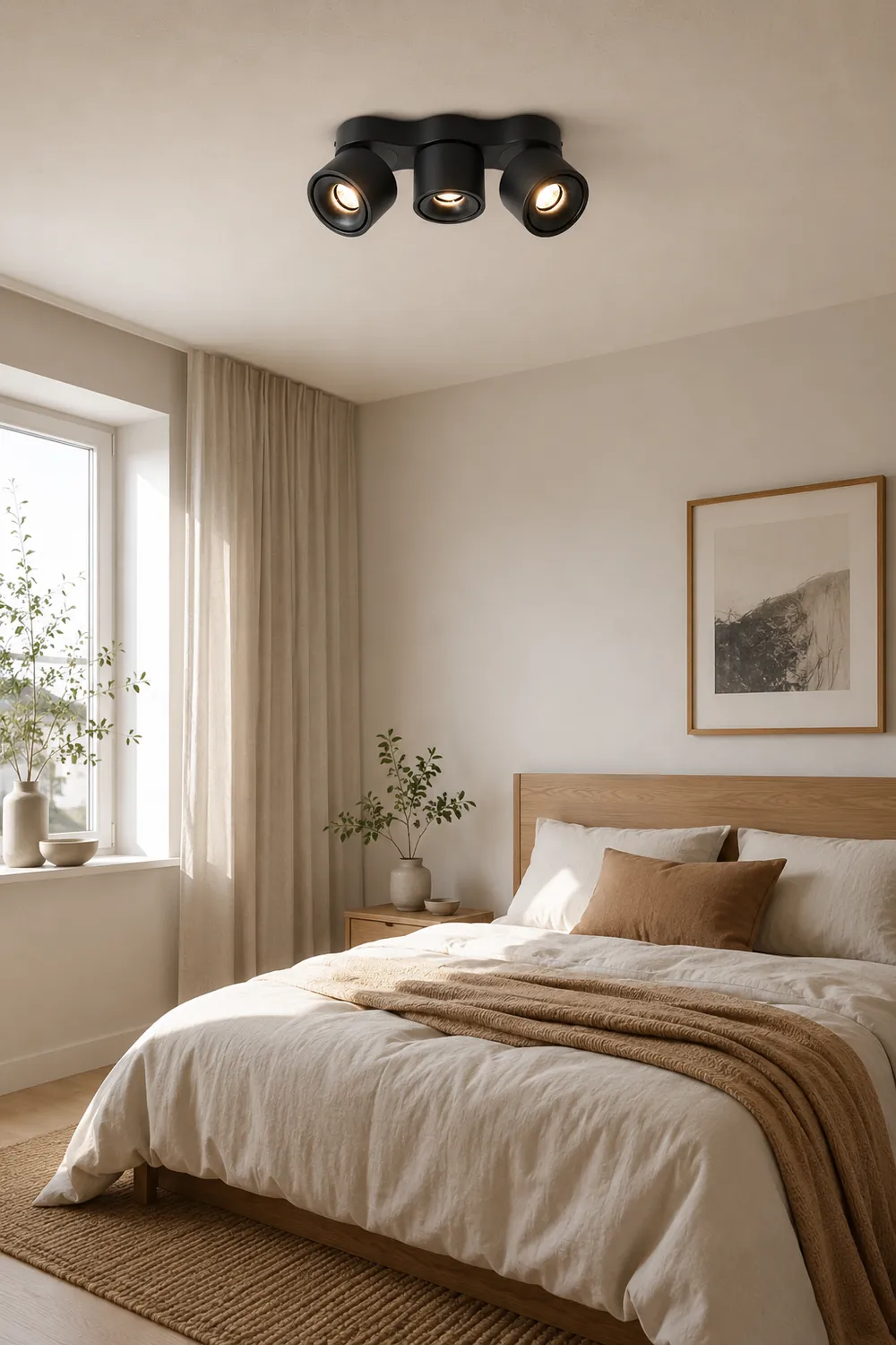 Three-heads Rotating Folding Ceiling Lamp - Lumpaz
