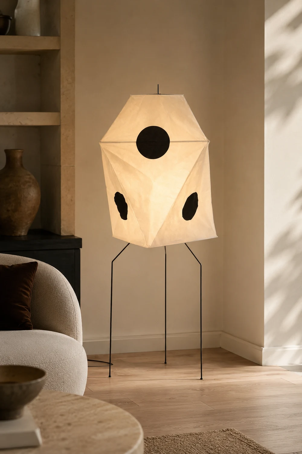 Origami Lantern Floor Lamp - Lumpaz
