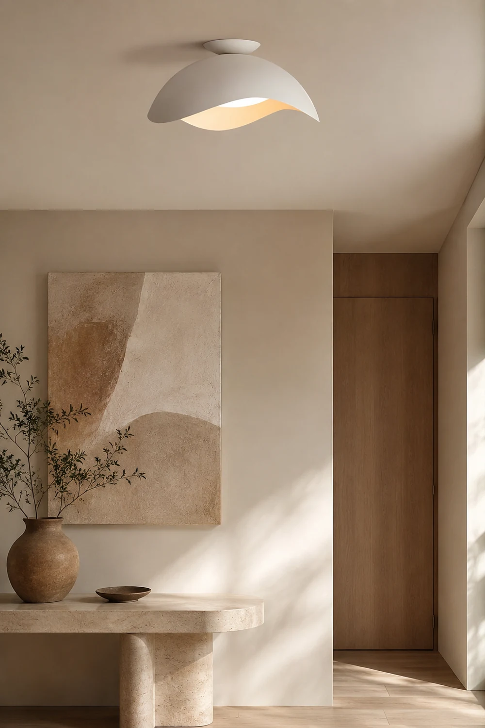Serene Wave Ceiling Light - Lumpaz