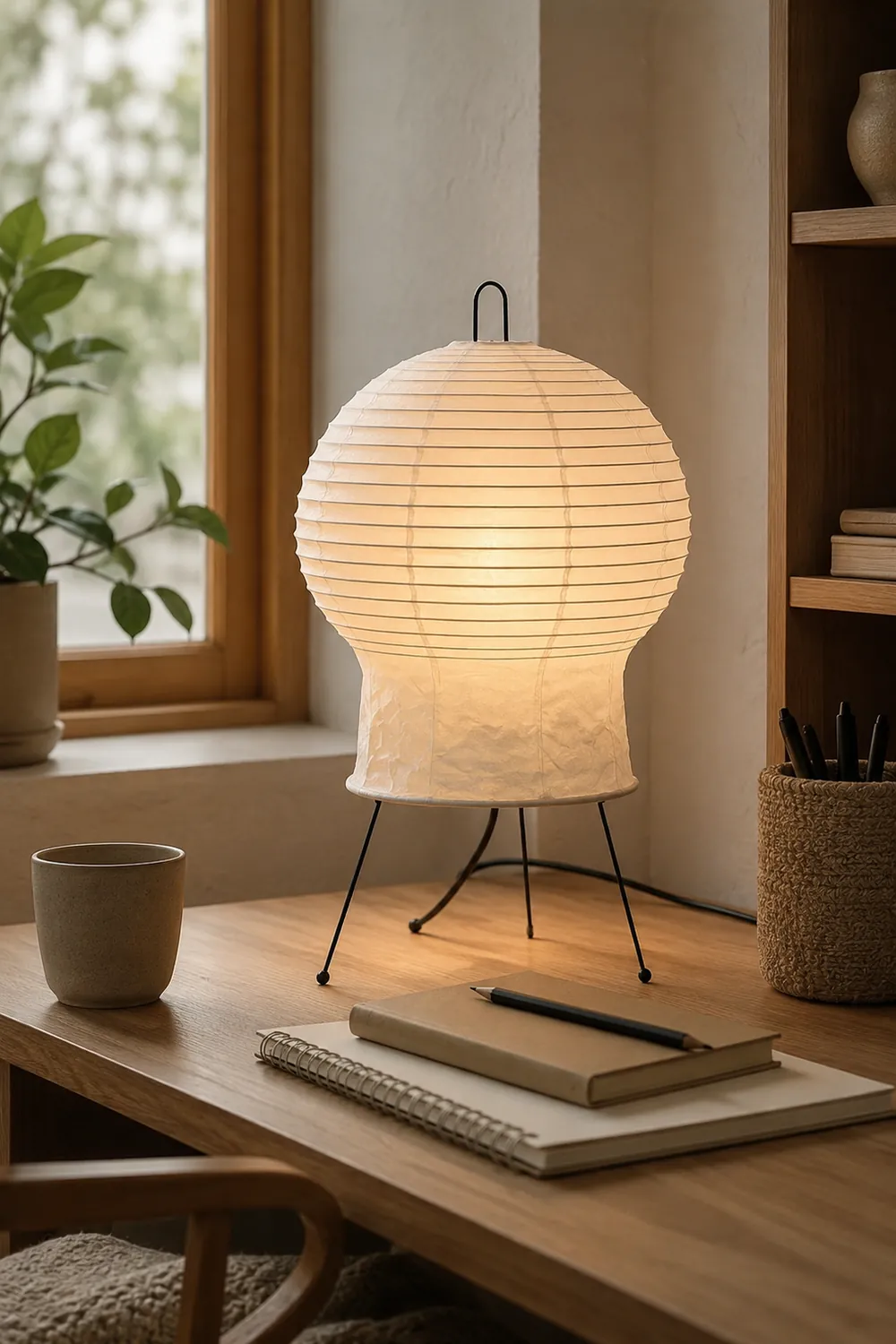 Hana Washi Table Lamp - Lumpaz