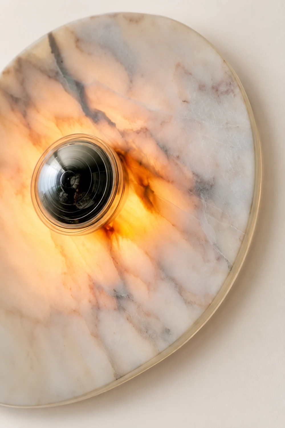 Messier Marble Rechargeable Wall Lamp - Lumpaz