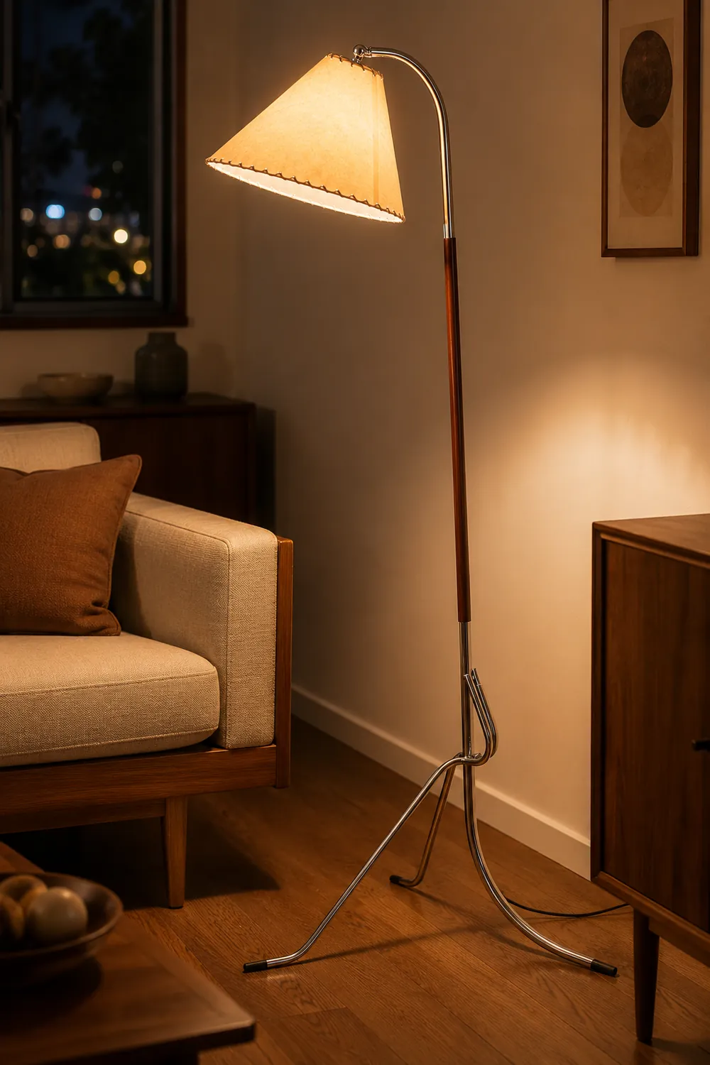 Tripod Arc Floor Lamp - Lumpaz