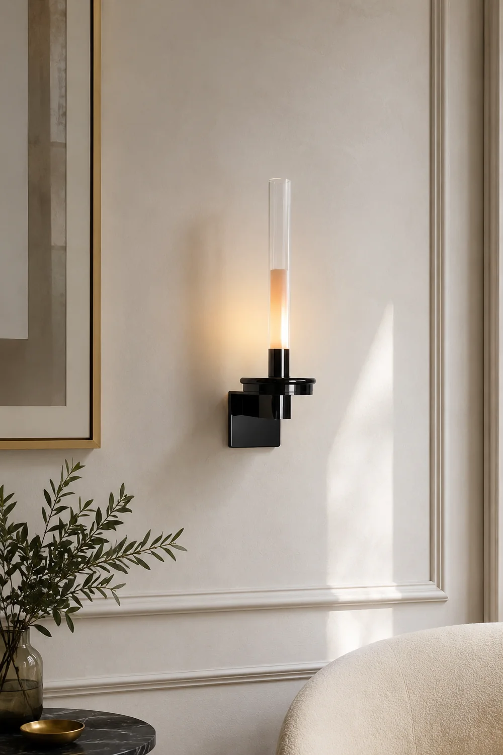 Column Torch Wall Sconce - Lumpaz