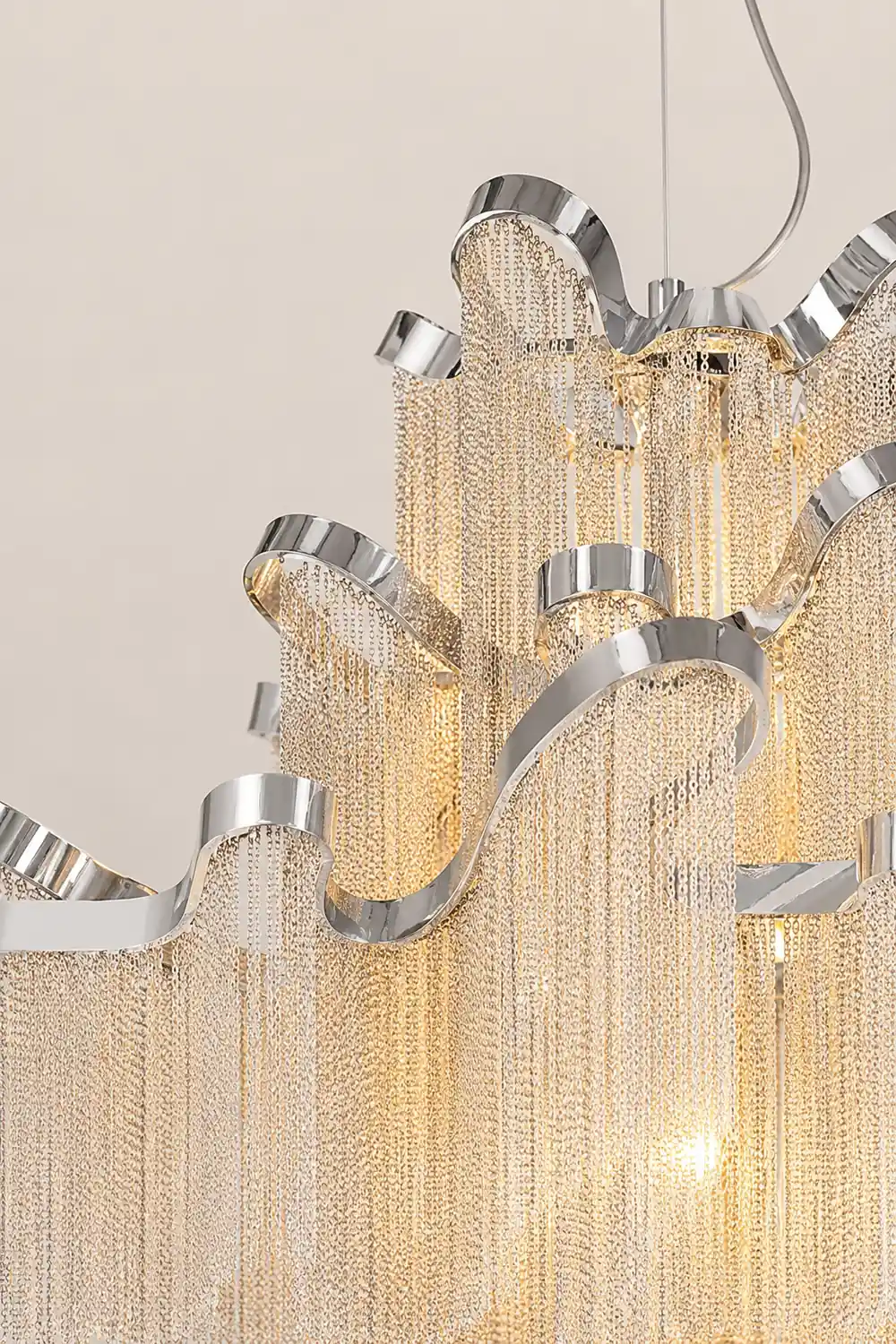Fringe Chandelier - Lumpaz