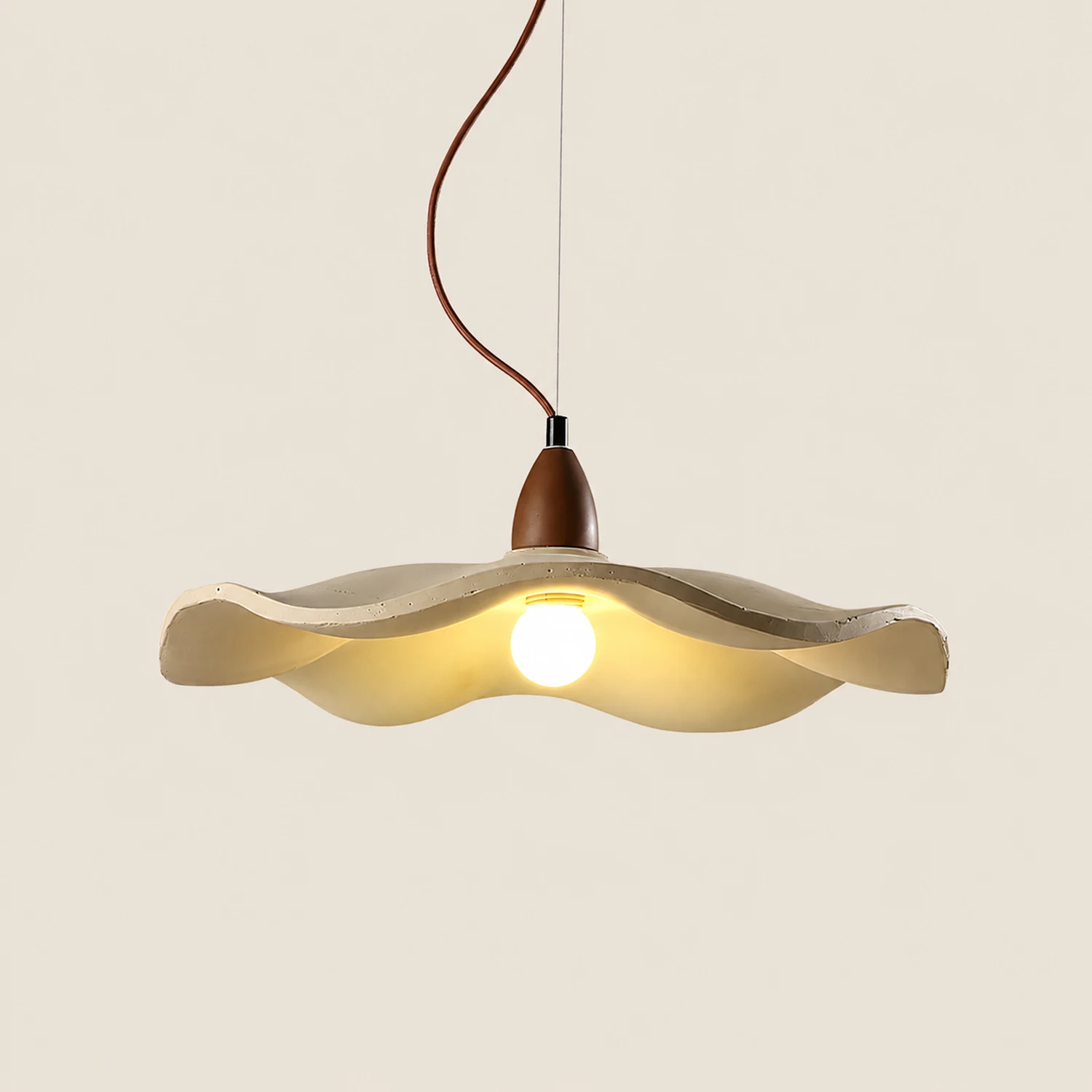 Cement Wave Pendant Light - Lumpaz