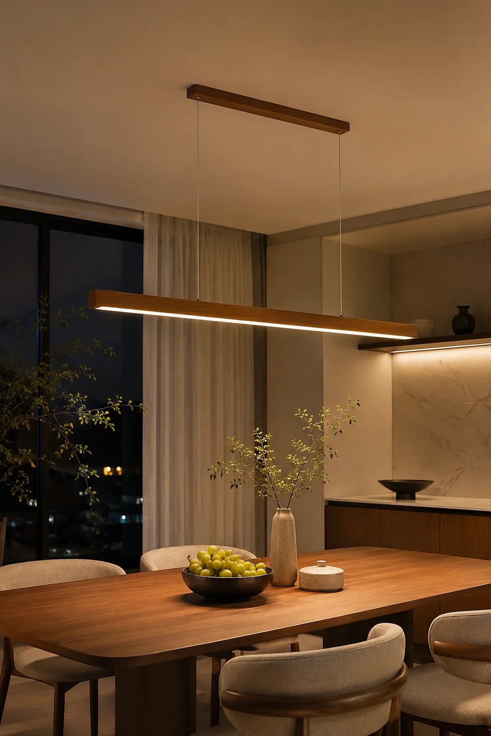 Linear Horizon Pendant Light - Lumpaz