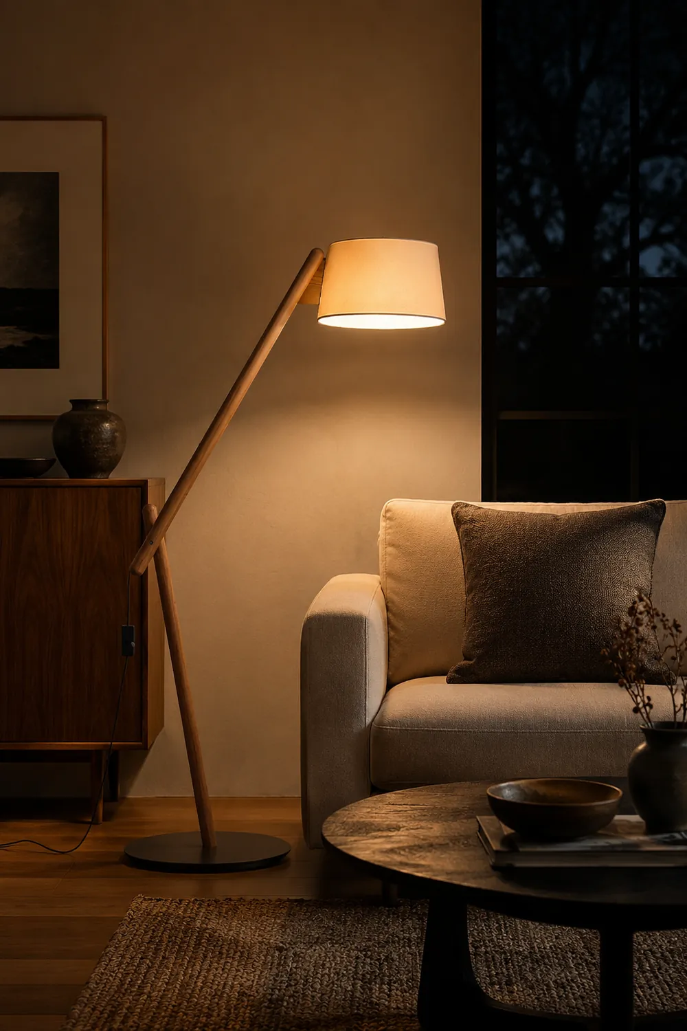 Lean Pivot Floor Lamp - Lumpaz