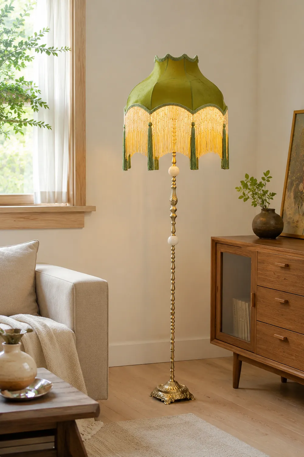 Kennedy Fabric Floor Lamp - Lumpaz