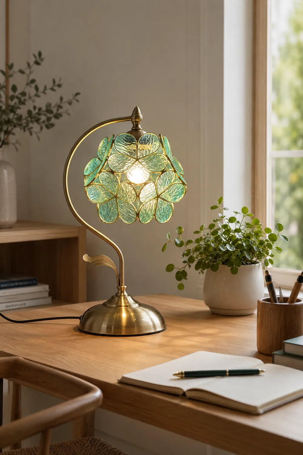 Aurelia Leaf Table Lamp - Lumpaz