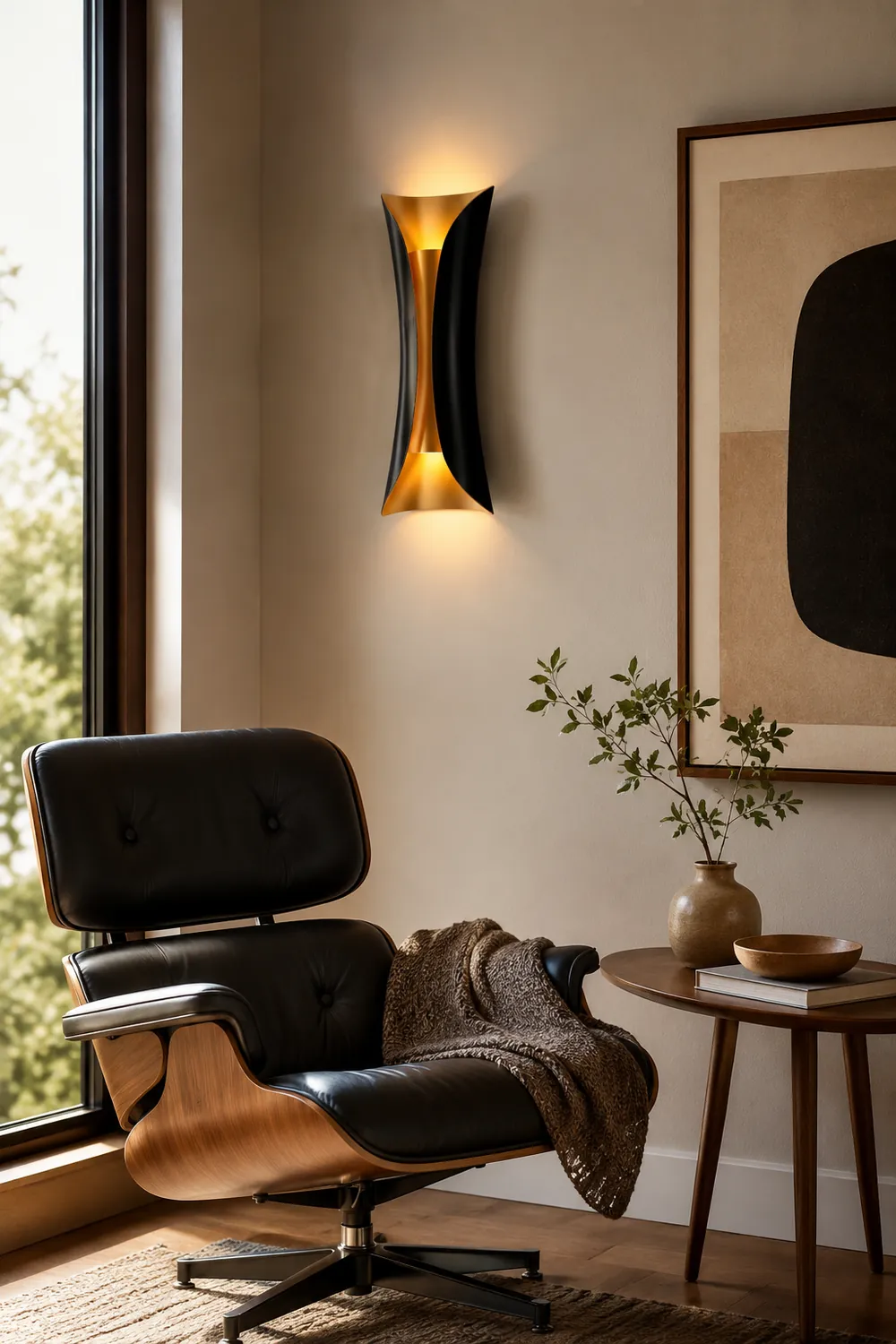 Flame Art Wall Sconce - Lumpaz