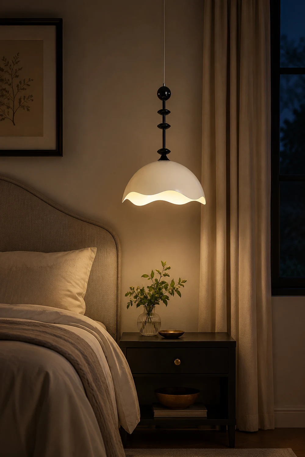Wave Crest Pendant Lamp - Lumpaz
