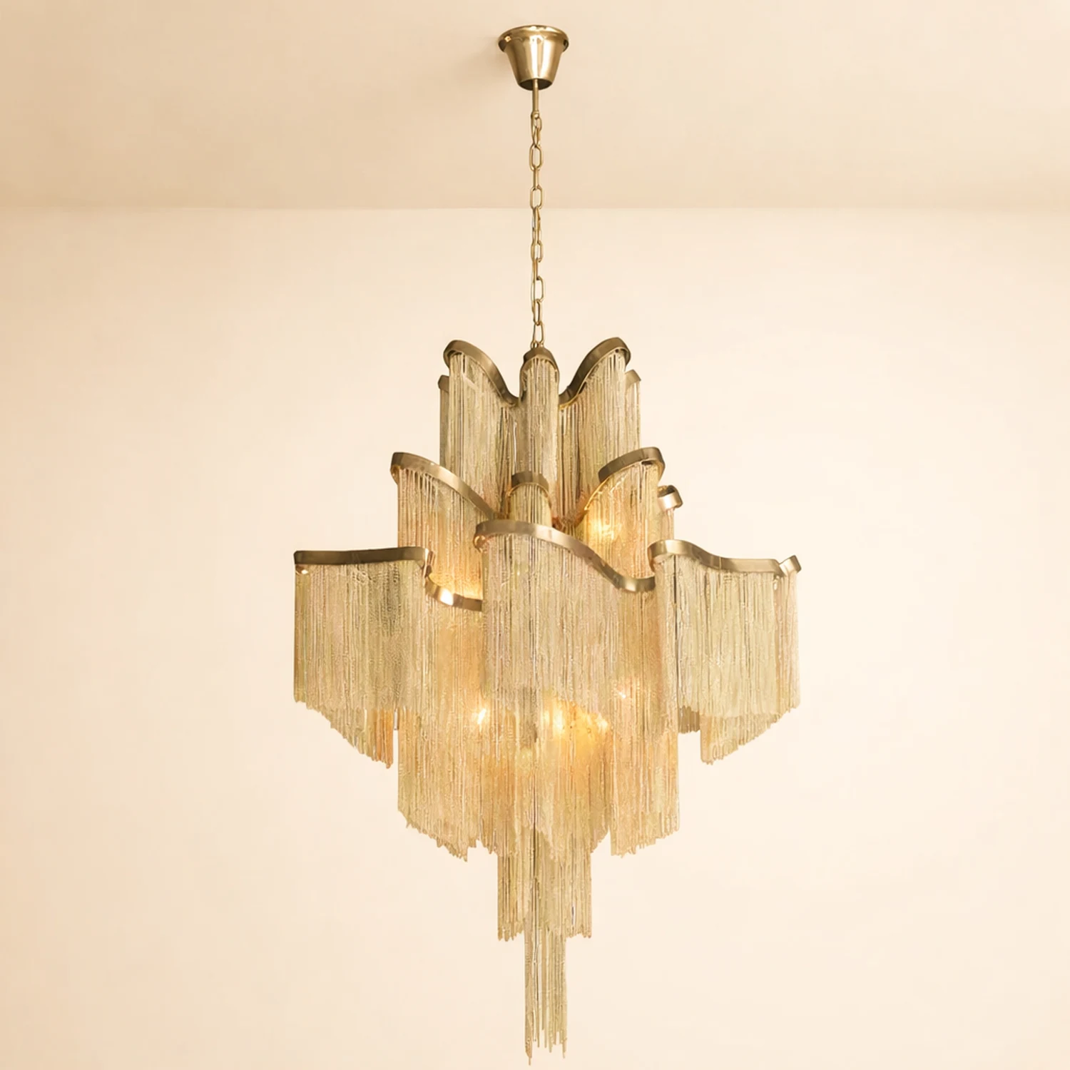 Fringe Chandelier - Lumpaz