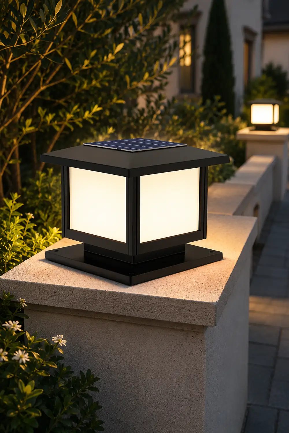 Cassian Solar Post Outdoor Light - Lumpaz