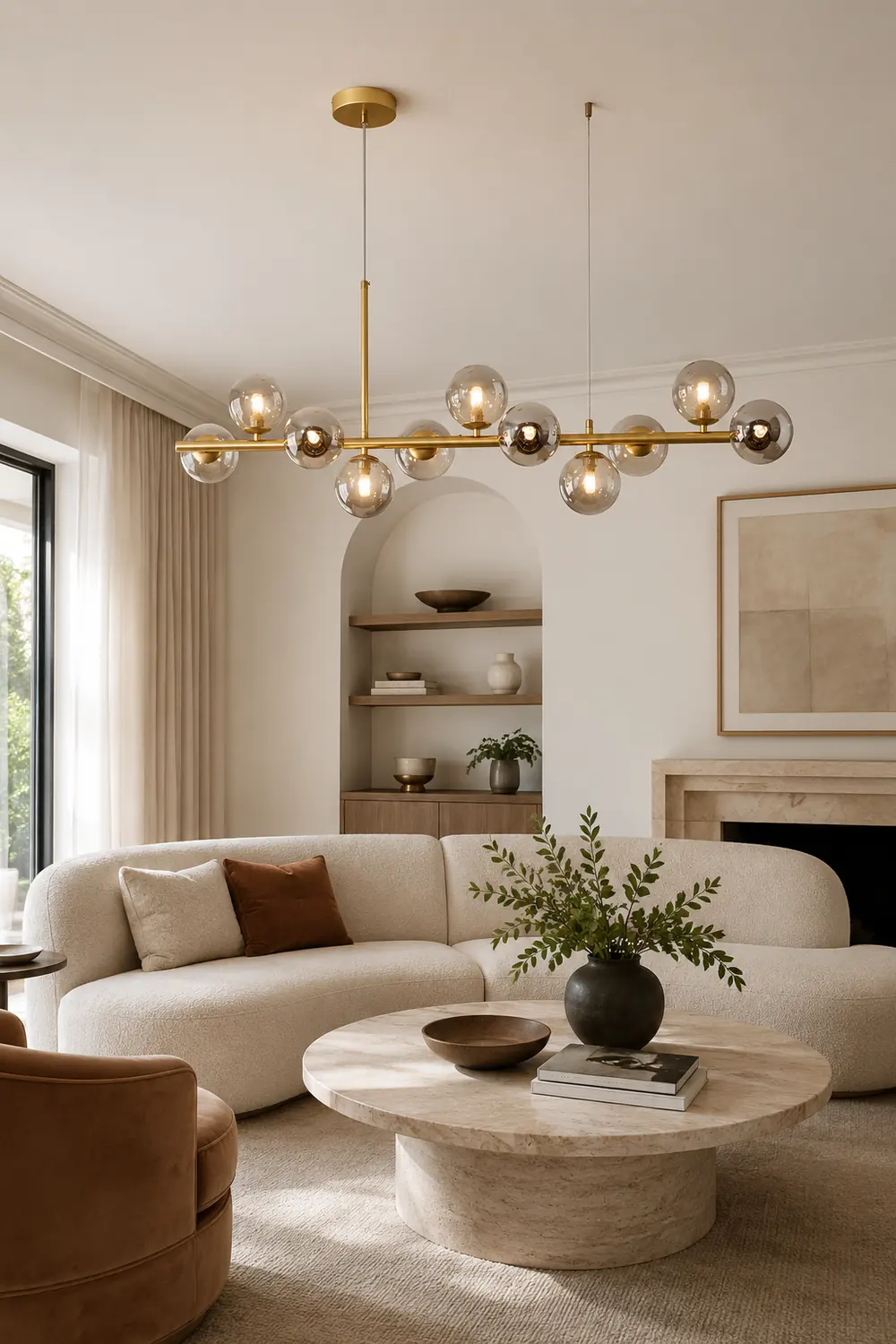 Aurelia Globe Chandelier - Lumpaz