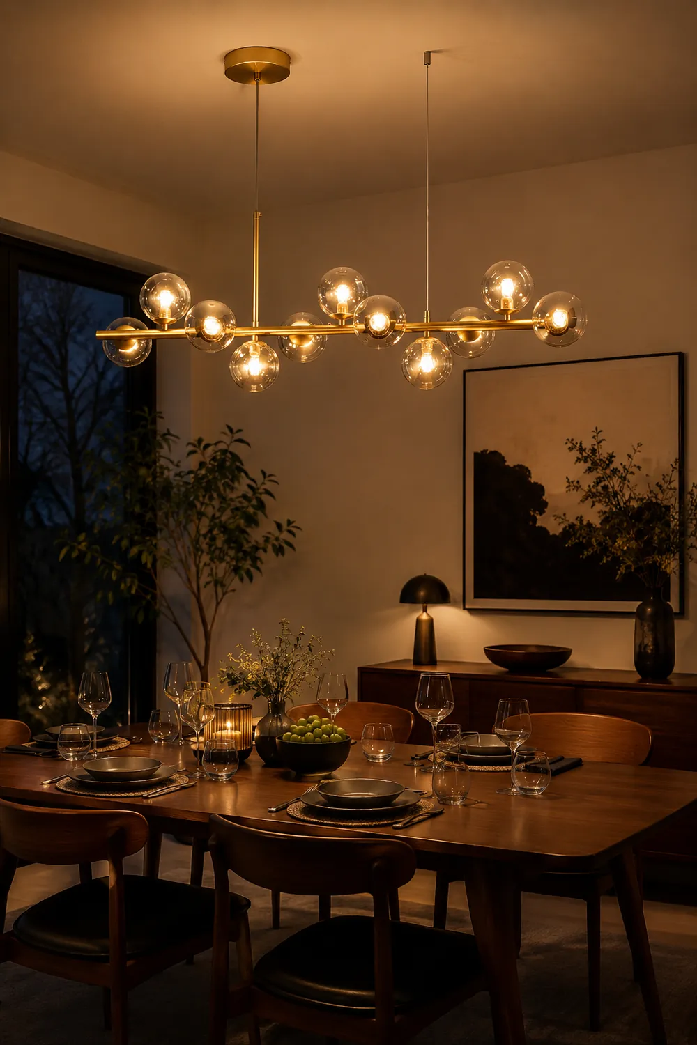 Aurelia Globe Chandelier - Lumpaz