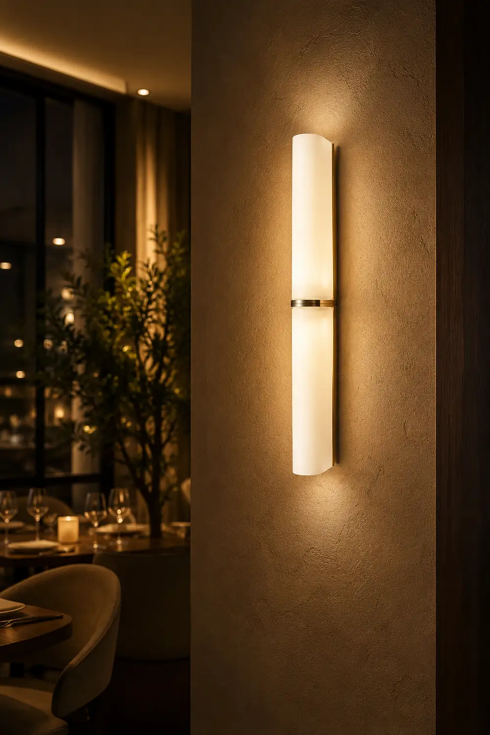 Ivory Glow Wall Sconce - Lumpaz