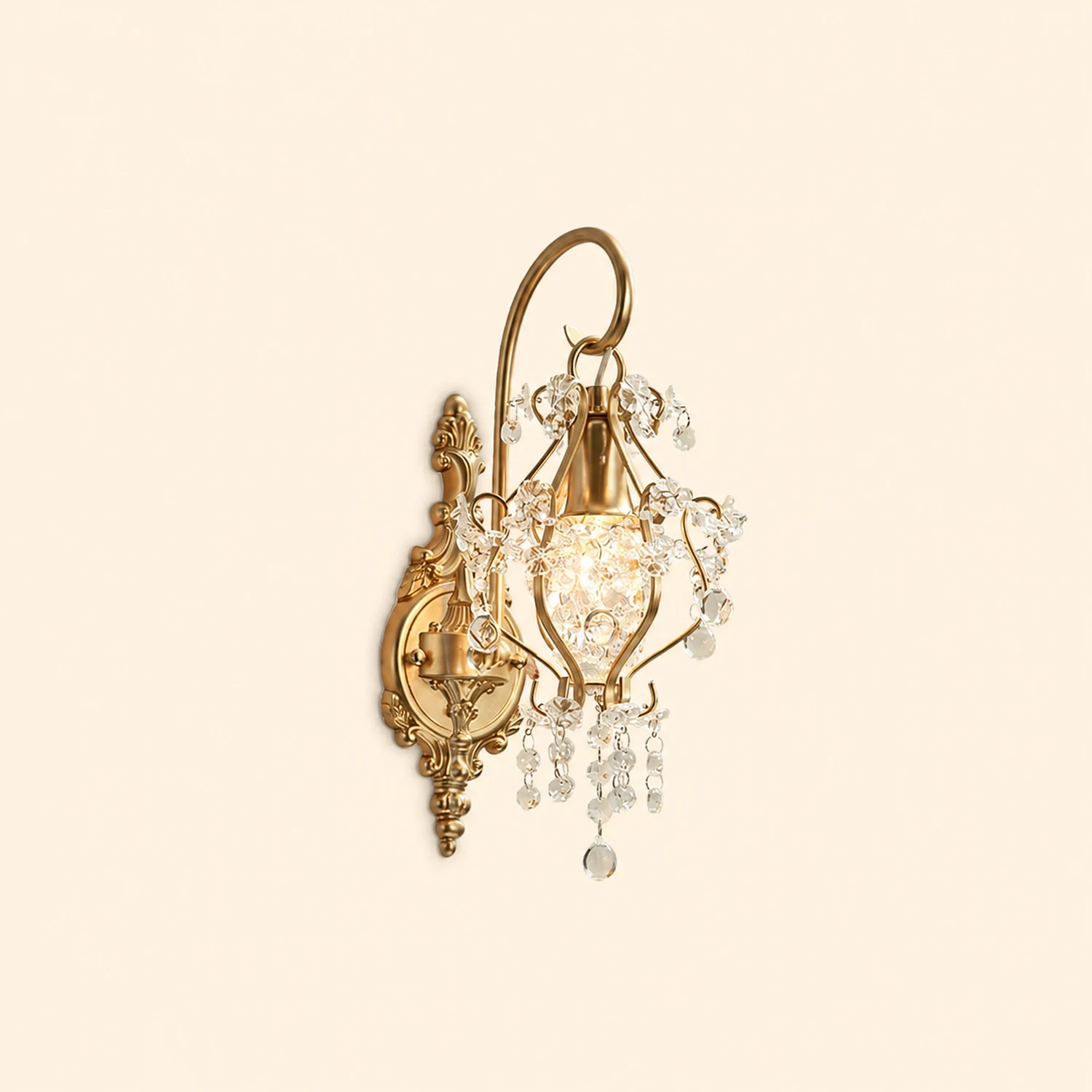 Apttek Crystal Wall Lamp - Lumpaz