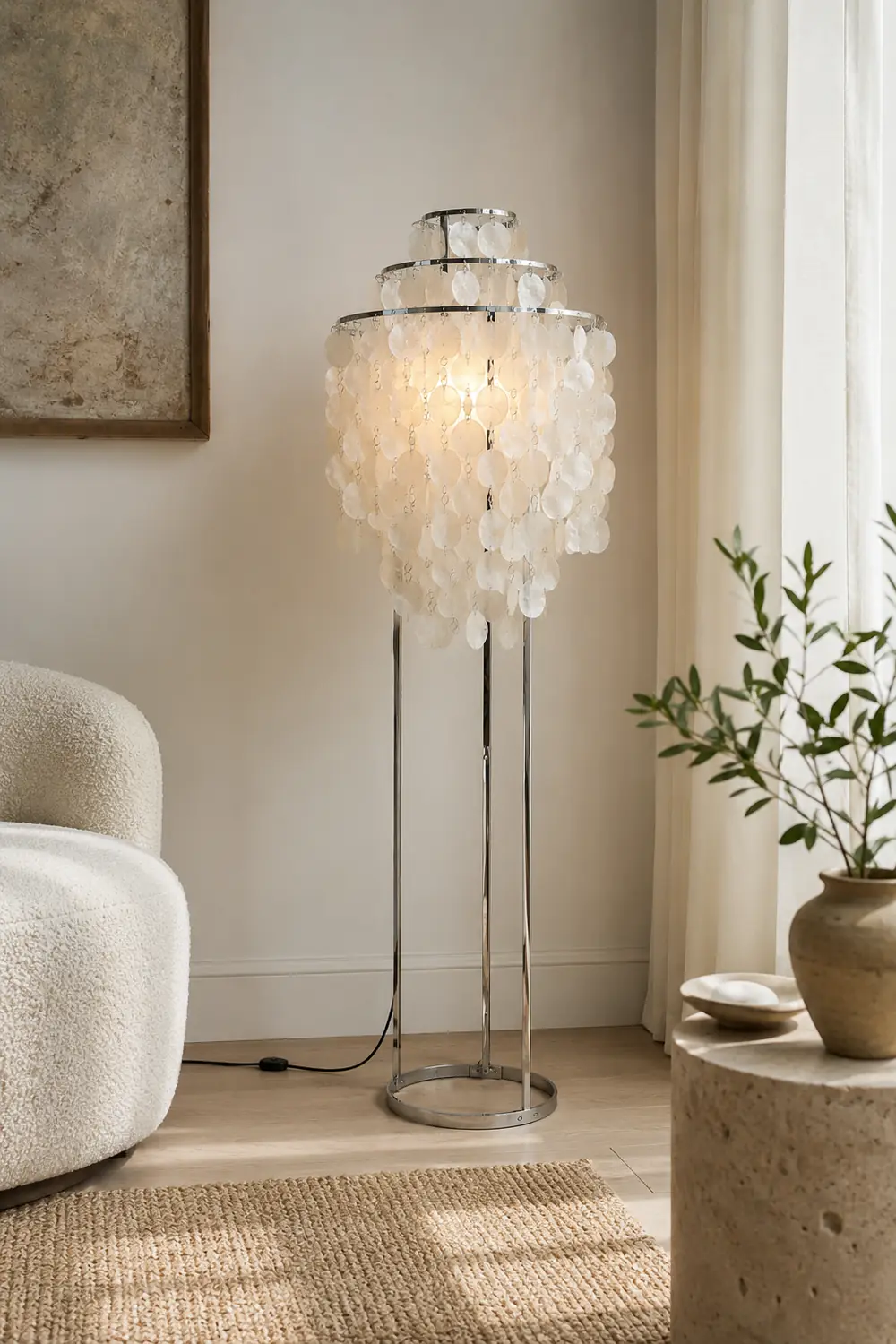 Shell Floor Lamp - Lumpaz