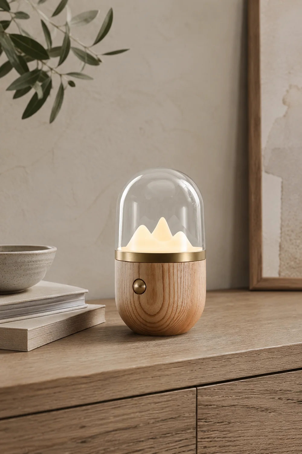 Mountain Peak Night Table Lamp - Lumpaz