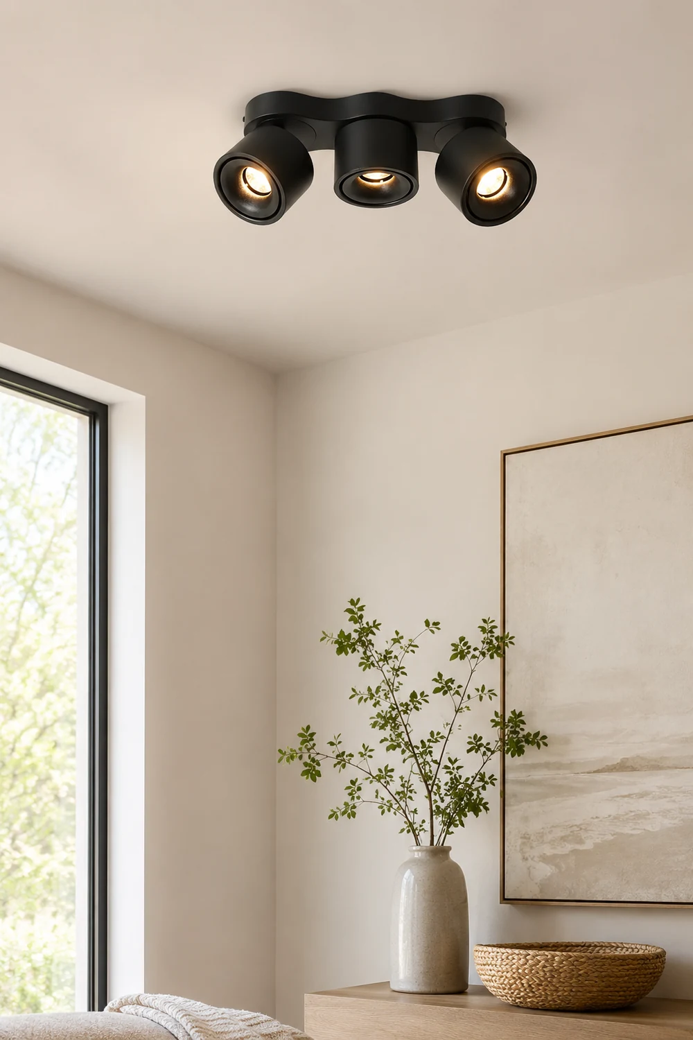 Three-heads Rotating Folding Ceiling Lamp - Lumpaz