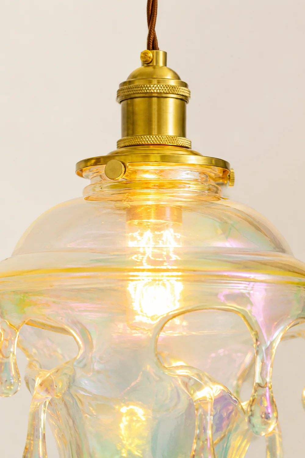 Water Droplets Resin Pendant Lamp - Lumpaz