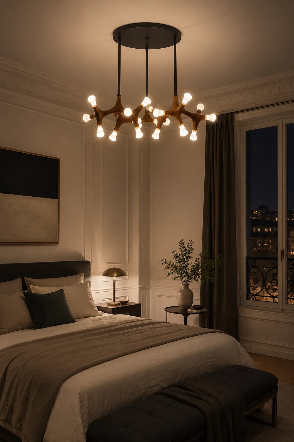 Flower Bone Chandelier - Lumpaz