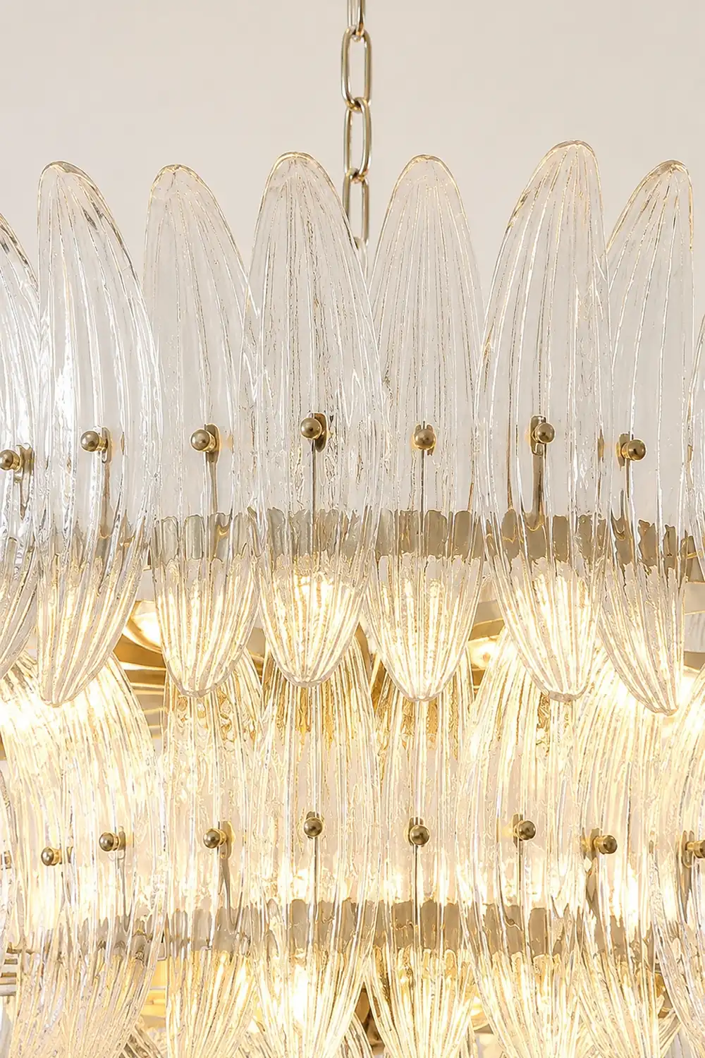 Murano Palmette Chandelier - Lumpaz